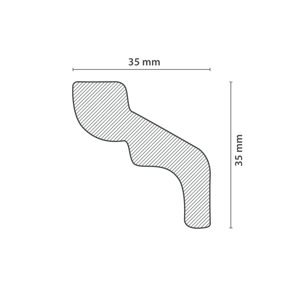 Mega Pack Moldura HomeStar S35 - 125 Unidades
