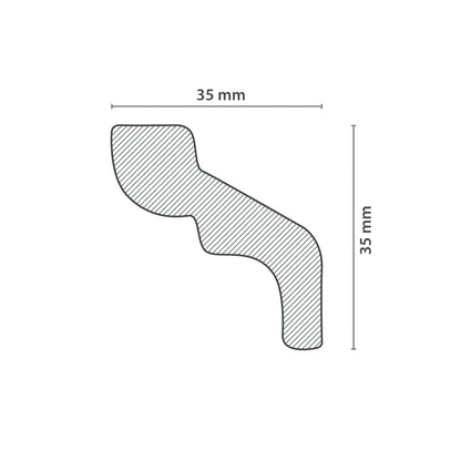 Mega Pack Moldura HomeStar S35 - 125 Unidades